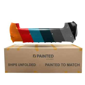 LEXUS ES 350 REAR BUMPER COVER PARTIAL PRIMED (W/SENSOR; USA BUILT)**CAPA** OEM#521590A905 2016-2018 PL# LX1100197C