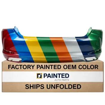 2019-2024 LEXUS ES 250/350 Rear Bumper without Sensor and F Sport North America ES350 OEM# 521590X922 PL# LX1100208