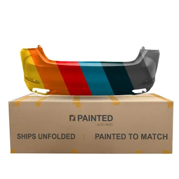 LEXUS ES 250/350  REAR BUMPER COVER PRM/TXT (WO/SENSOR)(WO/F SPORT)(NORTH AMERICA)(ES350) **CAPA** OEM#521590X922 2019-2024 PL# LX1100208C