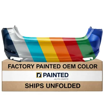 2019-2024 LEXUS ES 250/350 Rear Bumper Premium/Textured Without Sensor Without F Sport CAPA OEM 521590X922 PL# LX1100208C