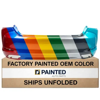 2019-2024 LEXUS ES 250/350 Rear Bumper w/Sensor w/o F Sport CAPA OEM# 521590X923 PL# LX1100209C