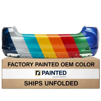 2019-2024 LEXUS ES 250/350 Rear Bumper PRM/TXT No Sensor With F Sport North America OEM# 521590X924 PL# LX1100210