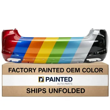 2019-2024 LEXUS ES 250/350 Rear Bumper PRM/TXT W/O Sensor W/ F SPORT CAPA OEM# 521590X924 PL# LX1100210C