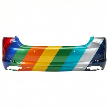 2019-2021 LEXUS ES 250/350 Rear Bumper Premium/Textured with Sensor without F Sport for Japan Manual Truck Lid CAPA OEM# 5215933968 PL# LX1100214C