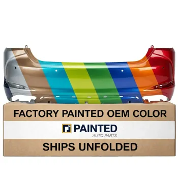 2019-2021 LEXUS ES 250/350 Rear Bumper Premium Texture with Sensor and F Sport Package Japan CAPA OEM# 5215933973 PL# LX1100218C