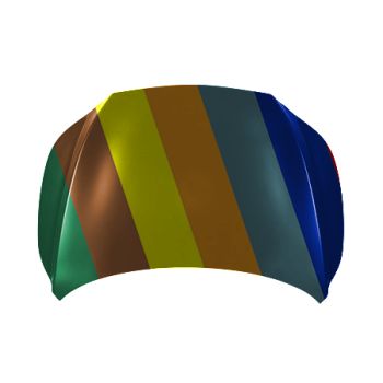 LEXUS RX 350h/500h HOOD (STEEL) OEM#533010E260-PFM 2023-2025 PL# LX1230144