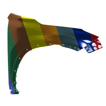 LEXUS NX 350h/ 450h+ FENDER RIGHT (Passenger Side) (ALUM) OEM#53801F6010 2022-2024 PL# LX1241144