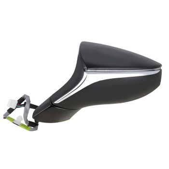 LEXUS ES 300h DOOR MIRROR LEFT (Driver Side) PWR/HTD/SIGNAL/M-FOLD (WO/DIM)(USA/JAPAN)(BLACK CVR) OEM#8794006471C0-PFM 2019-2021 PL# LX1320180