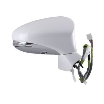 LEXUS LS 600h DOOR MIRROR LEFT (Driver Side) PWR/HTD/SIGNAL/PUDDL/MEMORY (WO/LCA)(WO/DIMMING)(PWR-FOLD) OEM#8791050690C0-PFM 2013 PL# LX1321123