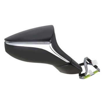 LEXUS ES 300h DOOR MIRROR RIGHT (Passenger Side) PWR/HTD/SIGNAL/MEMORY/M-FOLD (W/BSD)(WO/DIM)(USA/JAPAN)(BLACK CVR) OEM#8791006C30C0-PFM 2019 PL# LX1321179