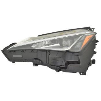 LEXUS UX 200 HEAD LAMP UNIT LEFT (Driver Side) (SINGLE BEAM)(WO/FOG LAMP)(WO/BLACK LINE) OEM#8107076220 2019-2022 PL# LX2502184