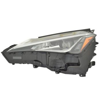 LEXUS UX 200 HEAD LAMP ASSY LEFT (Driver Side) (SINGLE BEAM)(W/FOG LAMP) OEM#8118576231 2019-2022 PL# LX2502189