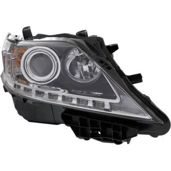 LEXUS RX 450h  HEAD LAMP ASSY RIGHT (Passenger Side) (HALOGEN)(CANADA) OEM#811100E150 2015 PL# LX2503156