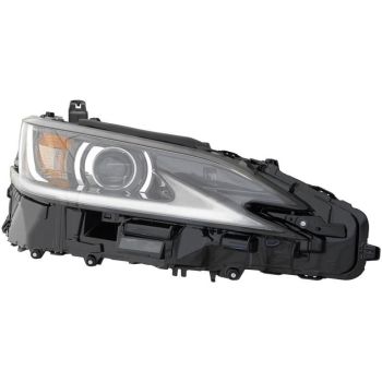 LEXUS ES 250/350  HEAD LAMP ASSY RIGHT (Passenger Side) (WO/LED SIGNAL)(NORTH AMERICA) OEM#8111006C91 2019-2021 PL# LX2503183