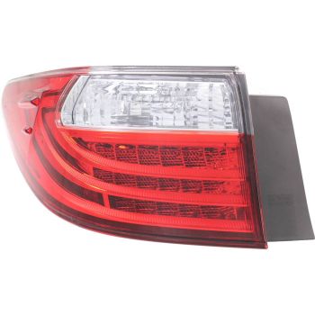 LEXUS ES 350 TAIL LAMP UNIT LEFT (Driver Side) (OUTER) **CAPA** OEM#8156133560 2013-2015 PL# LX2804113C