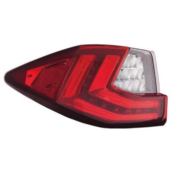 LEXUS RX 350/350L  TAIL LAMP ASSY LEFT (Driver Side) (OUTER)(W/LED SIGNAL)**CAPA** OEM#815600E140 2016-2019 PL# LX2804131C