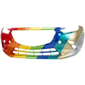 2019-2022 MAZDA CX-3 Front Bumper with Lower Chrome Molding CAPA OEM# DL8D50031BBB PL# MA1000250C