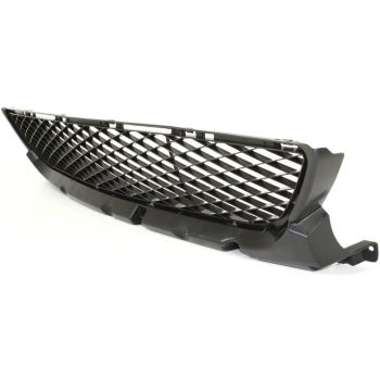 MAZDA MAZDA3 FRONT BUMPER GRILLE BLACK SEDAN (STD TYPE) OEM# BR5H501T0 2007-2009 PL# MA1036105