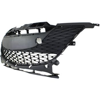 MAZDA MAZDA3 GRILLE BLACK (2.0L)(BAR TYPE SIDE GRILLE) OEM# BBM4501T1H 2010 PL# MA1036112