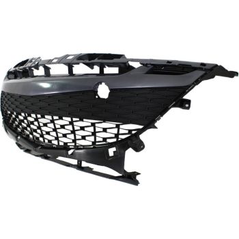 MAZDA MAZDA3 GRILLE BLK/UPPER SMOOTH GRAY (2.5L) OEM# BBN2501T0K 2010-2011 PL# MA1036114