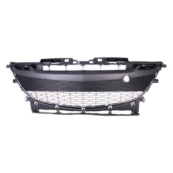 MAZDA MAZDA3 GRILLE BLK/UPPER TEXT-BLK (2.0L)(MESH TYPE SIDE GRILLE) **CAPA** OEM# BEH5501T0A 2010-2011 PL# MA1036123C