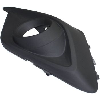 MAZDA MAZDA3 FOG LAMP COVER LEFT (Driver Side) BLACK (W/ FOG)(WO/CHR RING) OEM# BHR150C21A 2014-2016 PL# MA1038123