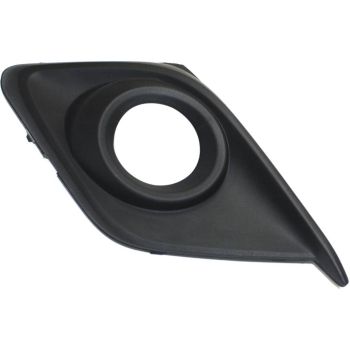 MAZDA MAZDA3 FOG LAMP COVER RIGHT (Passenger Side) BLACK (W/ FOG)(WO/CHR RING) OEM# BJS850C11 2014-2016 PL# MA1039123