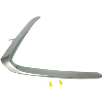 MAZDA CX-9  FRONT BUMPER MLDG RIGHT (Passenger Side) CHROME OEM# TK5050120A 2016-2023 PL# MA1047103