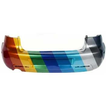 2004-2006 MAZDA MAZDA3 Rear Bumper Standard Type Without Spoiler CAPA OEM# BN8P50221HBB PL# MA1100174C