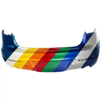 2010-2013 MAZDA MAZDA3 Rear Bumper Sedan 2.5L OEM# BBN250221KBB PL# MA1100200