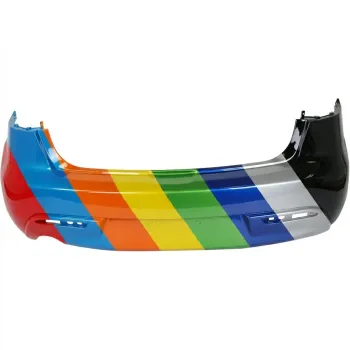 2010-2011 MAZDA MAZDA3 Rear Bumper CAPA Certified OEM# BBM450221MBB PL# MA1100201C