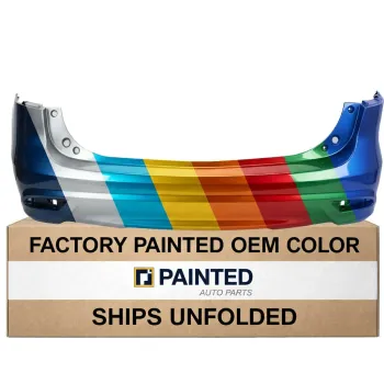 2012-2017 MAZDA MAZDA5 Rear Bumper OEM# CG1550221EBB w/ Sensor Bumper PL# MA1100212