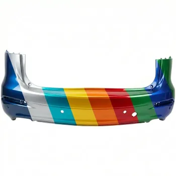 2013-2015 MAZDA CX-9 Rear Bumper Lower Textured with Sensor OEM# TK2250221BBB PL# MA1100213