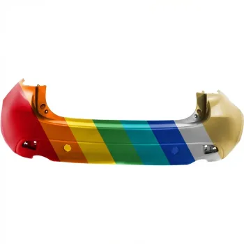 2014-2016 MAZDA MAZDA3 Rear Bumper CAPA OEM# BJT650221ABB PL# MA1100216C