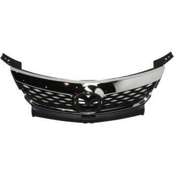 MAZDA CX-9 GRILLE ASSEMBLY CHR/BLK OEM# TE6950710B 2010-2012 PL# MA1200190
