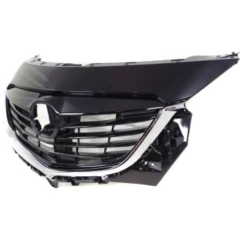 MAZDA CX-9 GRILLE ASSEMBLY CHR/BLK W/UPPER PTD MOLDING **CAPA** OEM# TK2150710DPZ 2013-2015 PL# MA1200191C