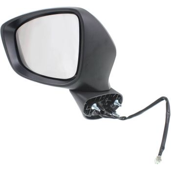 2013-2015 Mazda CX-5 Door Mirror Left Driver Side PWR HTD Signal Without Blind System OEM# KD4569181G-PFM PL# MA1320176