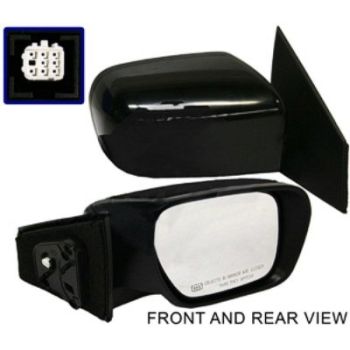 2007-2009 Mazda CX-9 Door Mirror Right Passenger Side Pwr Non-Htd Without Signal Lamp OEM# TD1169120JPZ PL# MA1321155
