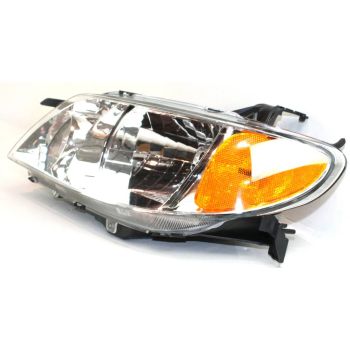 MAZDA PROTEGE /SEDAN  HEAD LAMP UNIT LEFT (Driver Side) (SD)(W/ALUMINUM BEZEL) OEM# BL8D510L0D 2001-2003 PL# MA2502119