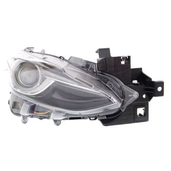 MAZDA MAZDA3  HEAD LAMP UNIT RIGHT (Passenger Side) (HID)(WO/AUTO LEVEL) OEM# BHN251031B 2014-2018 PL# MA2503145