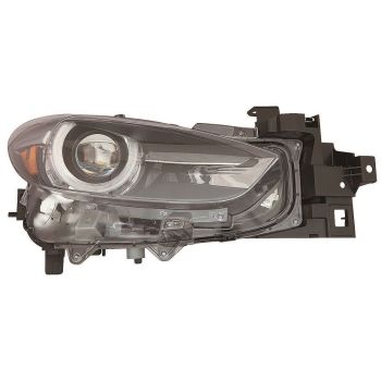 MAZDA MAZDA3  HEAD LAMP UNIT RIGHT (Passenger Side) (LED)(WO/AUTO LEVEL)**CAPA** OEM# BBNT51031 2017-2018 PL# MA2503154C