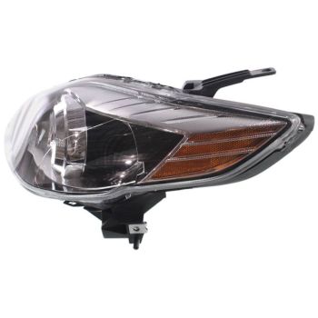 MAZDA MAZDA5 HEAD LAMP UNIT LEFT (Driver Side) (HALOGEN)(BLK BEZEL) OEM# CE51510L0C 2008-2009 PL# MA2518128