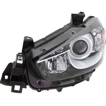 MAZDA CX-5 HEAD LAMP LEFT (Driver Side) (HALOGEN) **CAPA** OEM# KJ0151041C 2013-2016 PL# MA2518146C