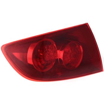 MAZDA MAZDA3 TAIL LAMP ASSEMBLY LEFT (Driver Side) (SEDAN)(W/RED LENS)(STD TYPE) OEM# BN8P51160E 2004-2006 PL# MA2800119