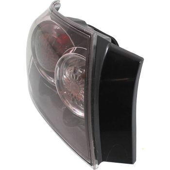 MAZDA MAZDA3 TAIL LAMP ASSEMBLY LEFT (Driver Side) (SEDAN)(STD BULBS) OEM# BR5H51160C 2007-2009 PL# MA2800136