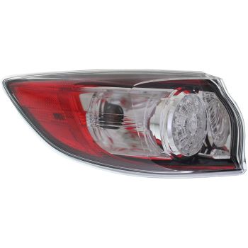 MAZDA MAZDA3 TAIL LAMP ASSY LEFT (Driver Side)(HB)(W/ LED TYPE) OEM#BBN851160D 2010-2013 PL# MA2800148