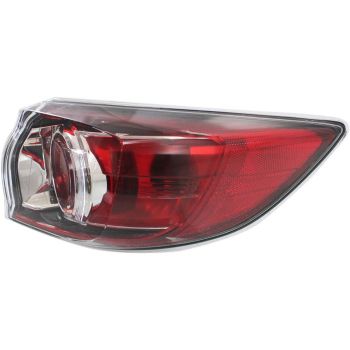 MAZDA MAZDA3 TAIL LAMP ASSEMBLY RIGHT (Passenger Side)(HATCHBACK)(WO/LED)**CAPA** OEM# BBN751150D 2010-2013 PL# MA2801147C