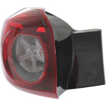 MAZDA MAZDA3 _TAIL LAMP ASSEMBLY LEFT (Driver Side) (HATCHBACK)(WO/LED) OEM# BHP151160C 2014-2018 PL# MA2804115