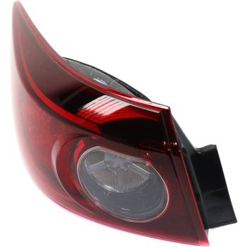 MAZDA MAZDA3  TAIL LAMP ASSY LEFT (Driver Side) (SD)(WO/LED) OEM# BJT151160A 2014-2015 PL# MA2804123
