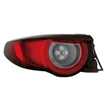 MAZDA MAZDA3 4DOORS/HATCHBACK TAIL LAMP ASSY LEFT (Driver Side) (OUTER)(W/SIGNATURE LIGH)**CAPA** OEM# BCKD51160A 2019-2021 PL# MA2804136C